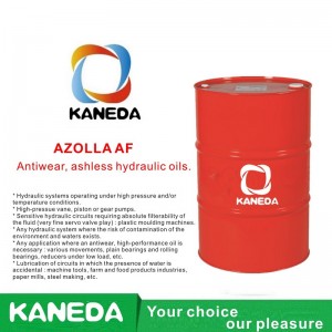 KANEDA AZOLLA AF Antiwear, ashless hydraulic oils.
