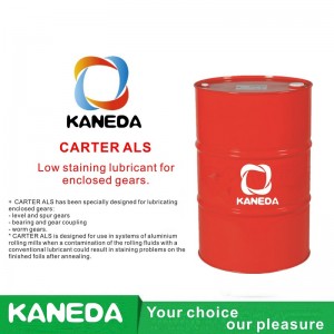 KANEDA CARTER ALS Low staining lubricant for enclosed gears.